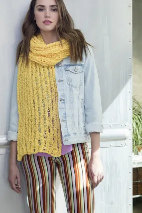 Drop Stitch Shawl (Knit) - Version 2