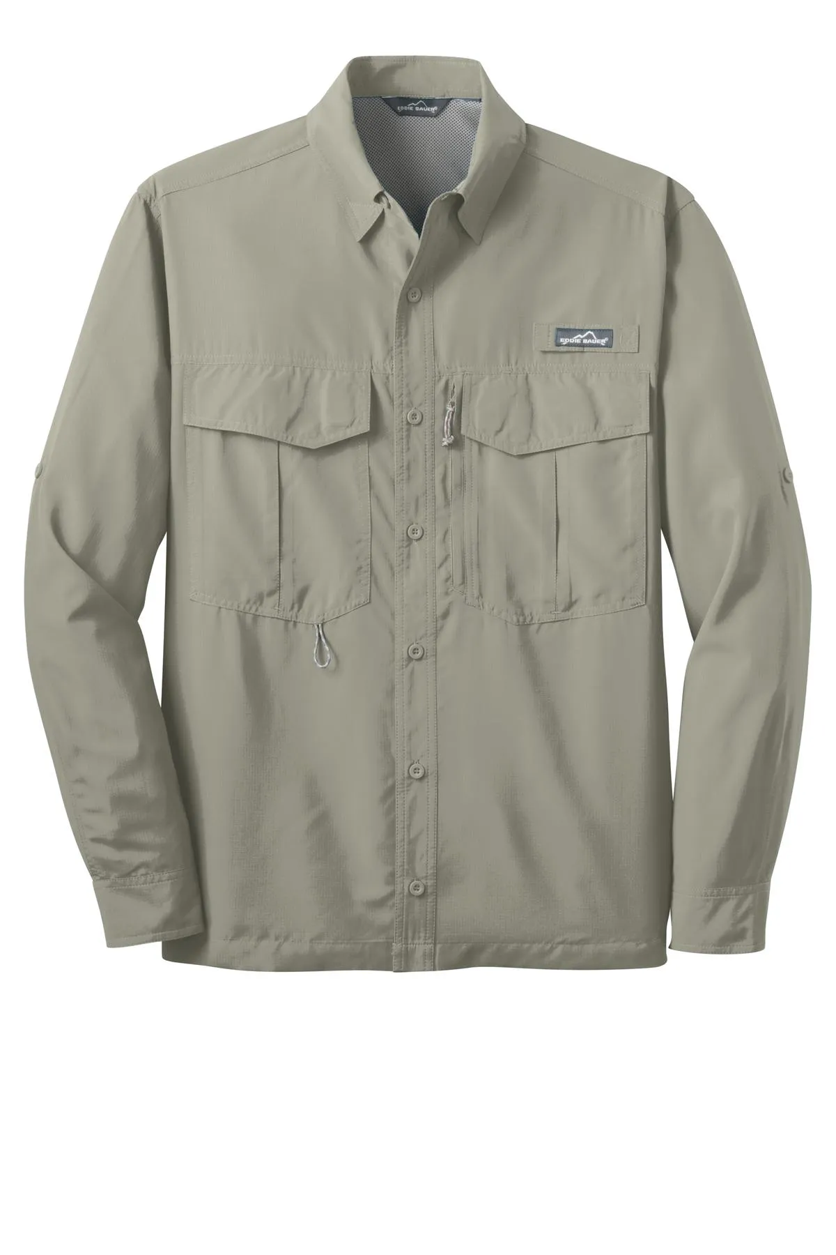 Eddie Bauer Men's Long Sleeve Performance Fishing Shirt. EB600