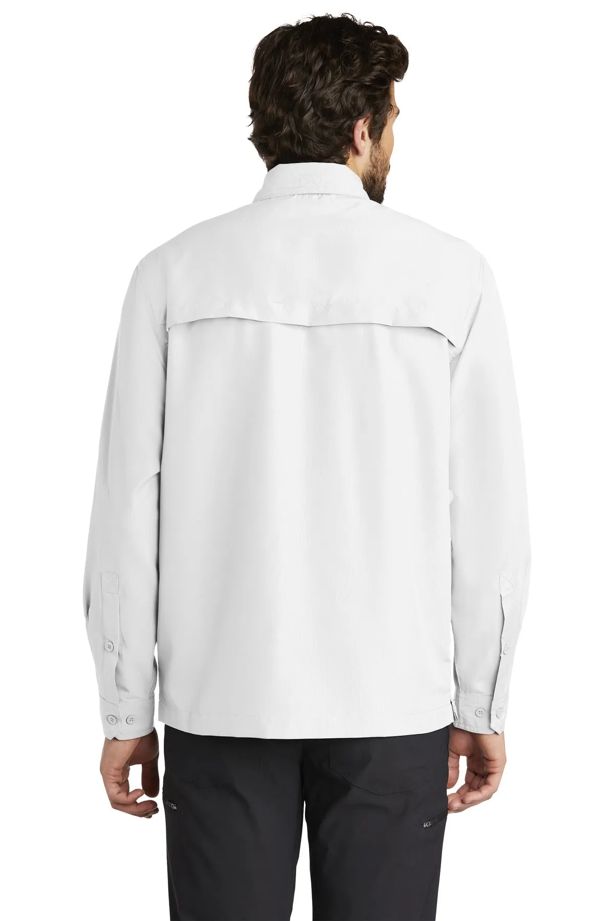 Eddie Bauer Men's Long Sleeve Performance Fishing Shirt. EB600