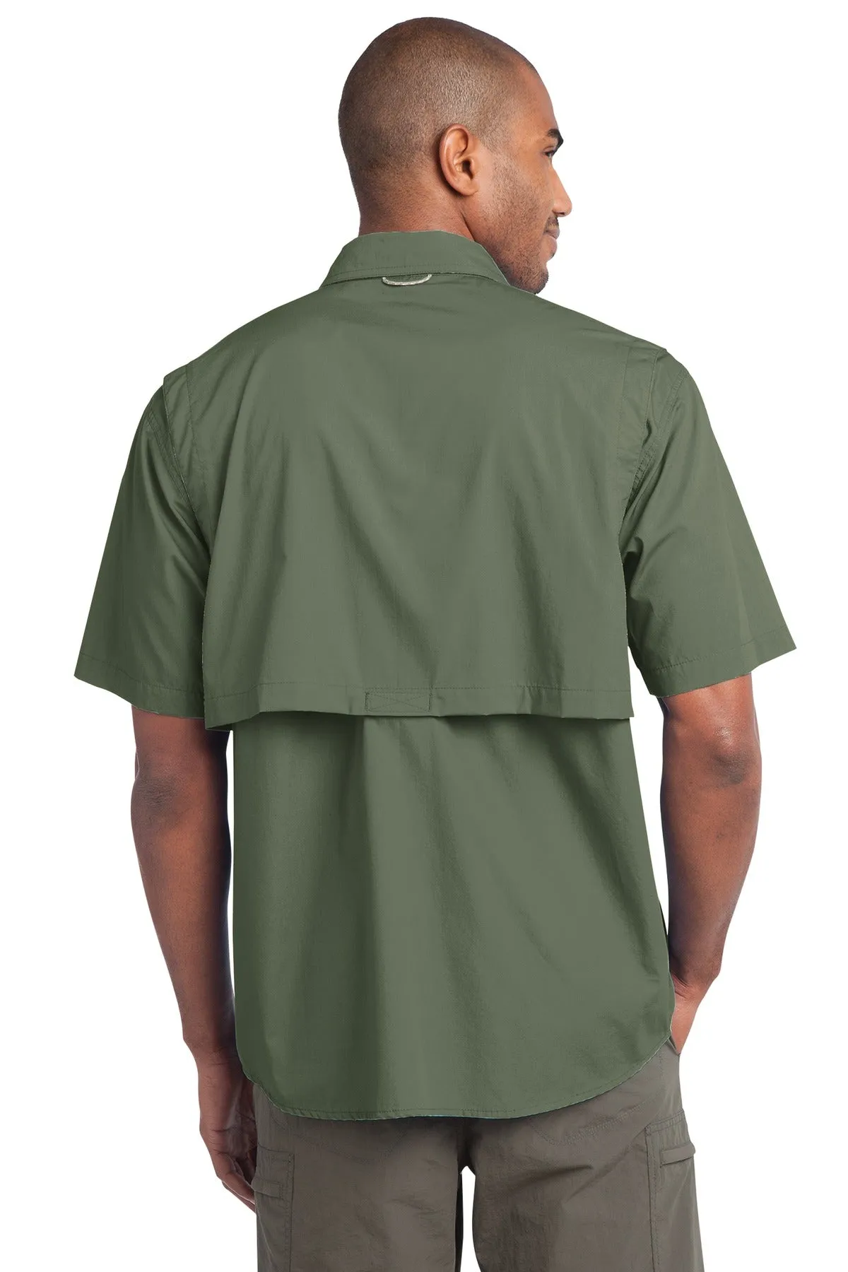 Eddie Bauer Men's Short Sleeve Fishing Shirt. EB608