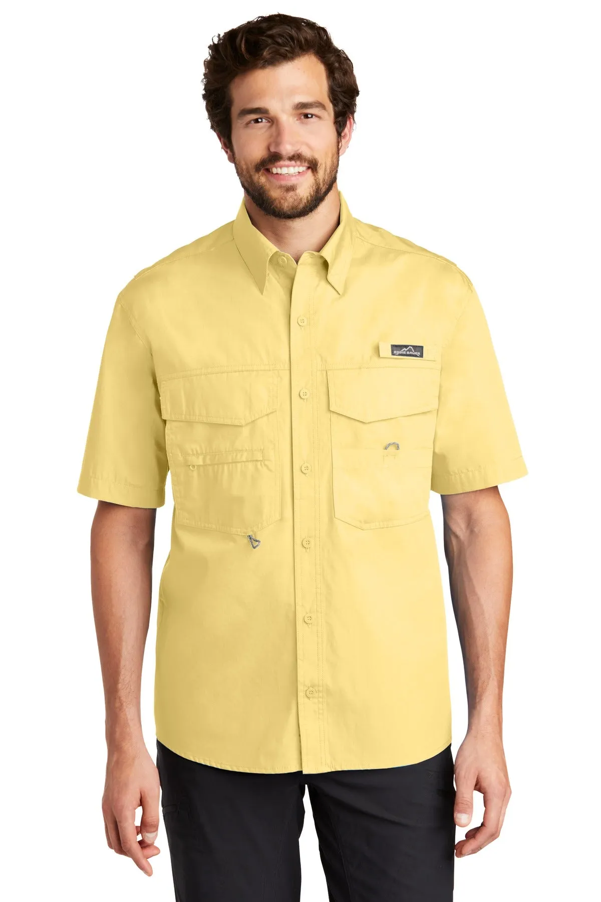 Eddie Bauer Men's Short Sleeve Fishing Shirt. EB608