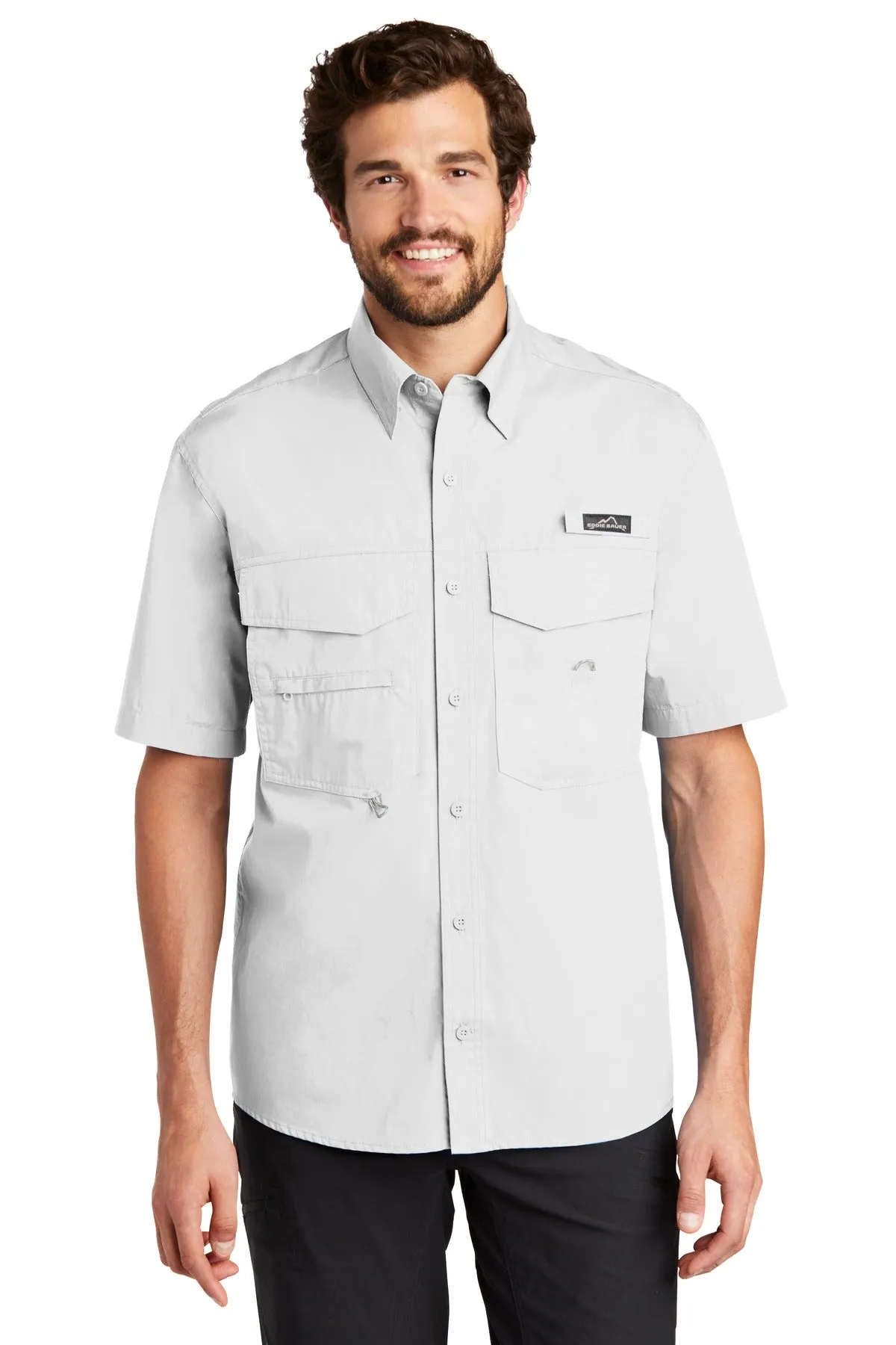 Eddie Bauer Men's Short Sleeve Fishing Shirt. EB608