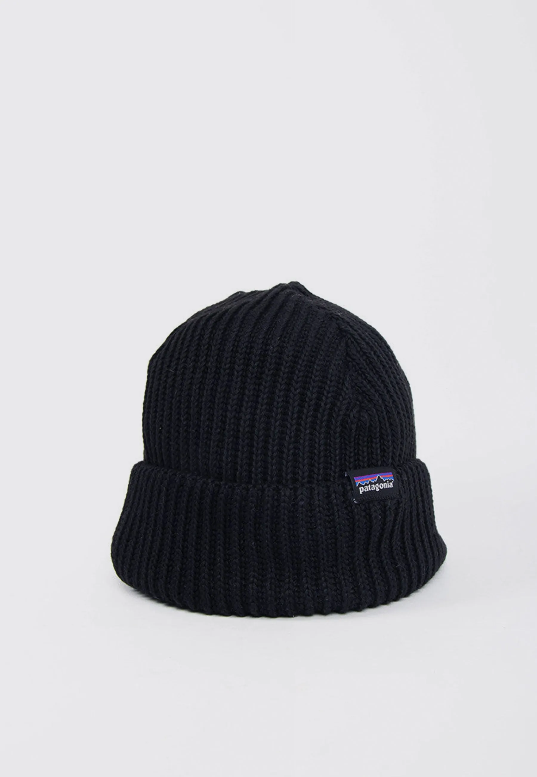 Fishermans Rolled Beanie - Black