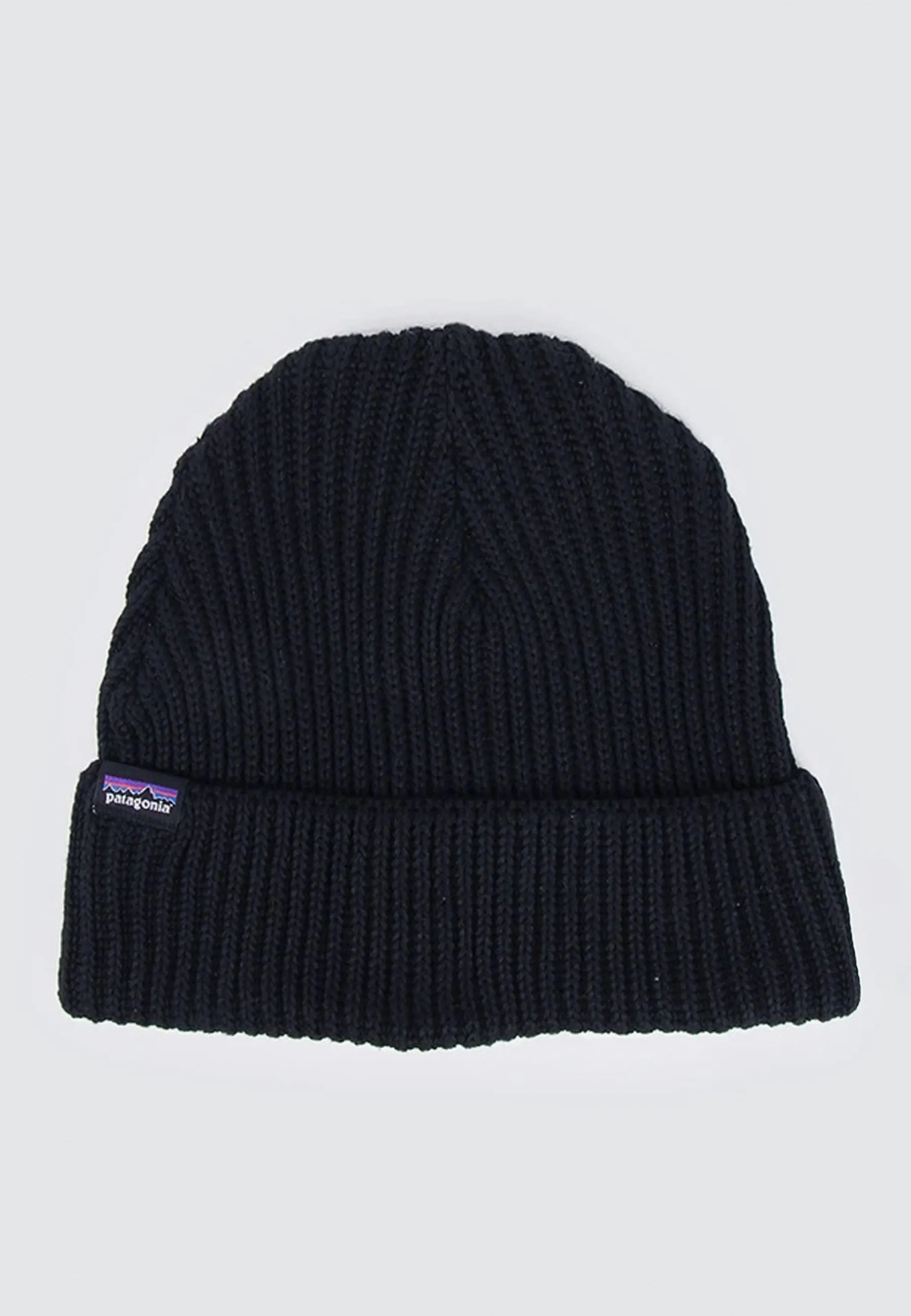 Fishermans Rolled Beanie - Black