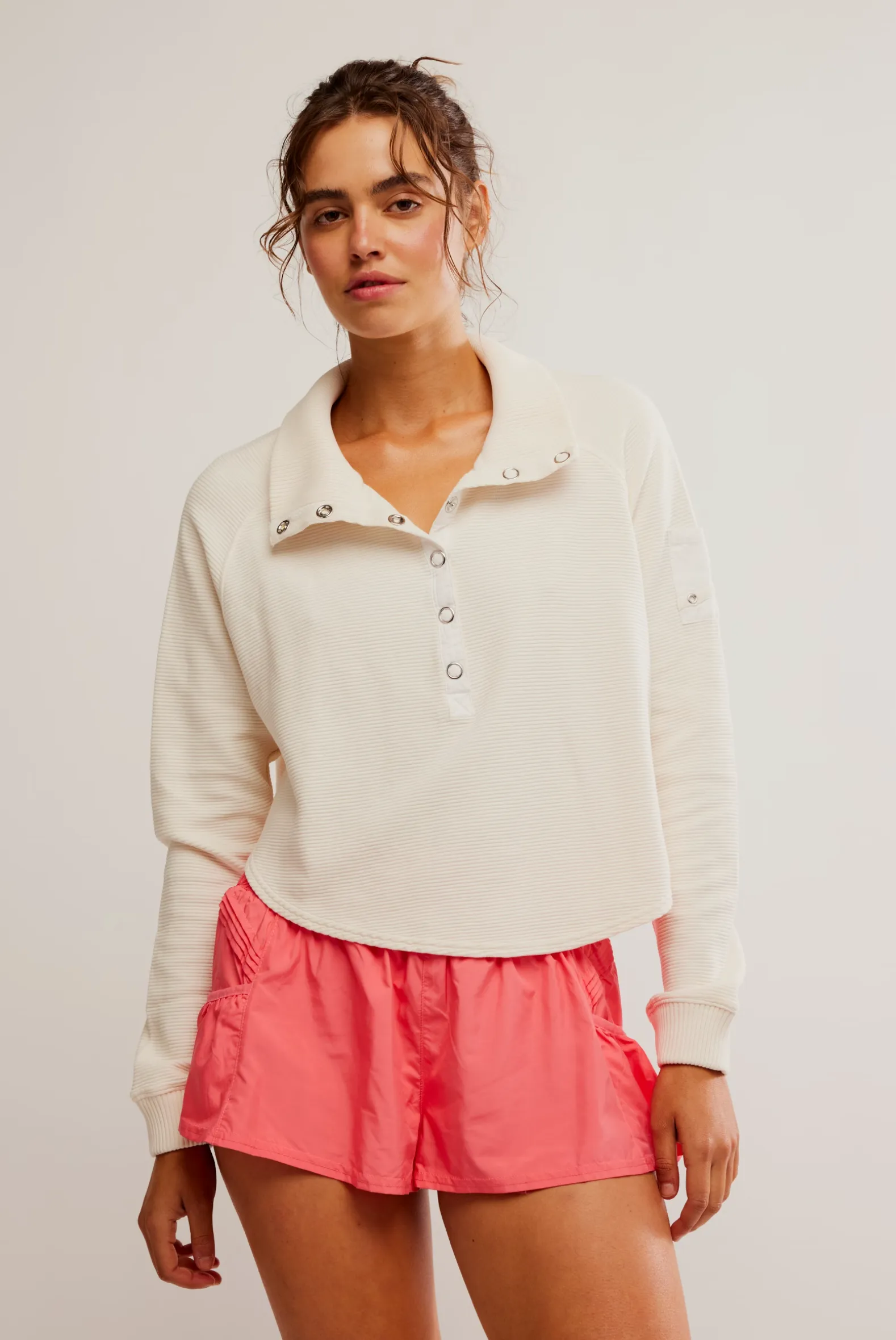 FREE PEOPLE MOVEMENT SO FLY HENLEY PULLOVER