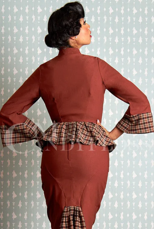 Fulvia-Sunrise One of a kind bengaline blazer by Miss Candyfloss