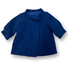 Girls Gap Size 3-6 Months Navy Pea Coat