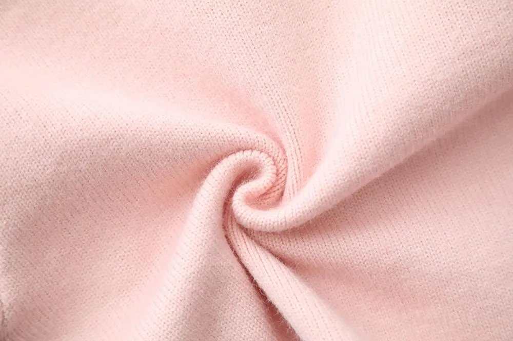 Girls Sweater Knit Pearl Heart Cardigan Top Sweet Princess Jacket Wholesale Girls Clothes