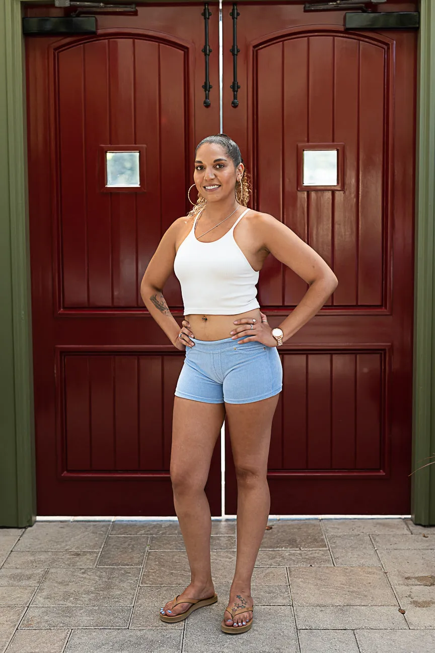 GODDESSWEAR BOOTY CORDUROY SHORTS CLASSIC, LITE, ULTRA LITE COLLECTIONS