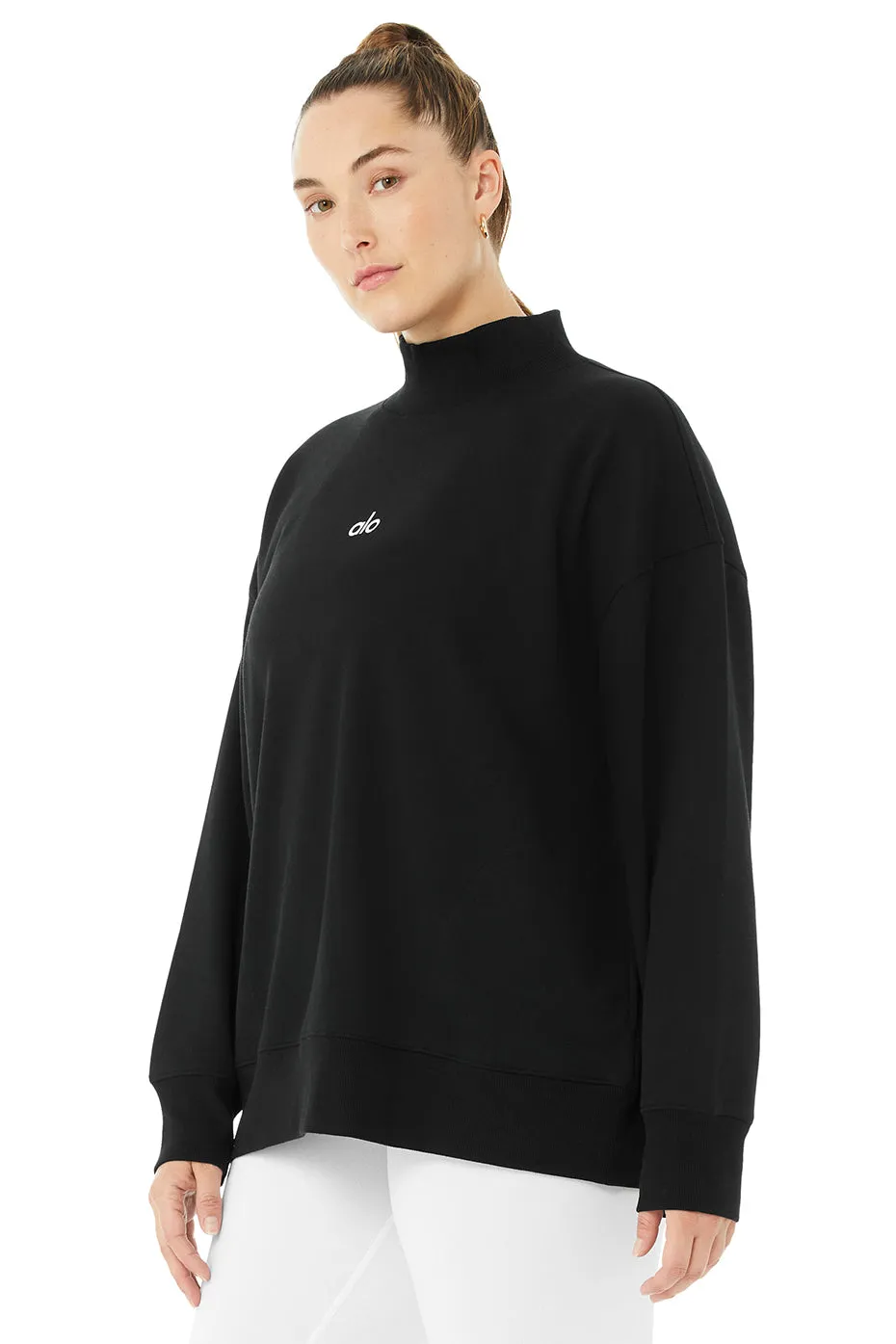 Graphic Refresh Pullover - Black/White