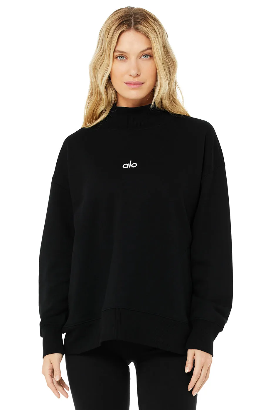 Graphic Refresh Pullover - Black/White