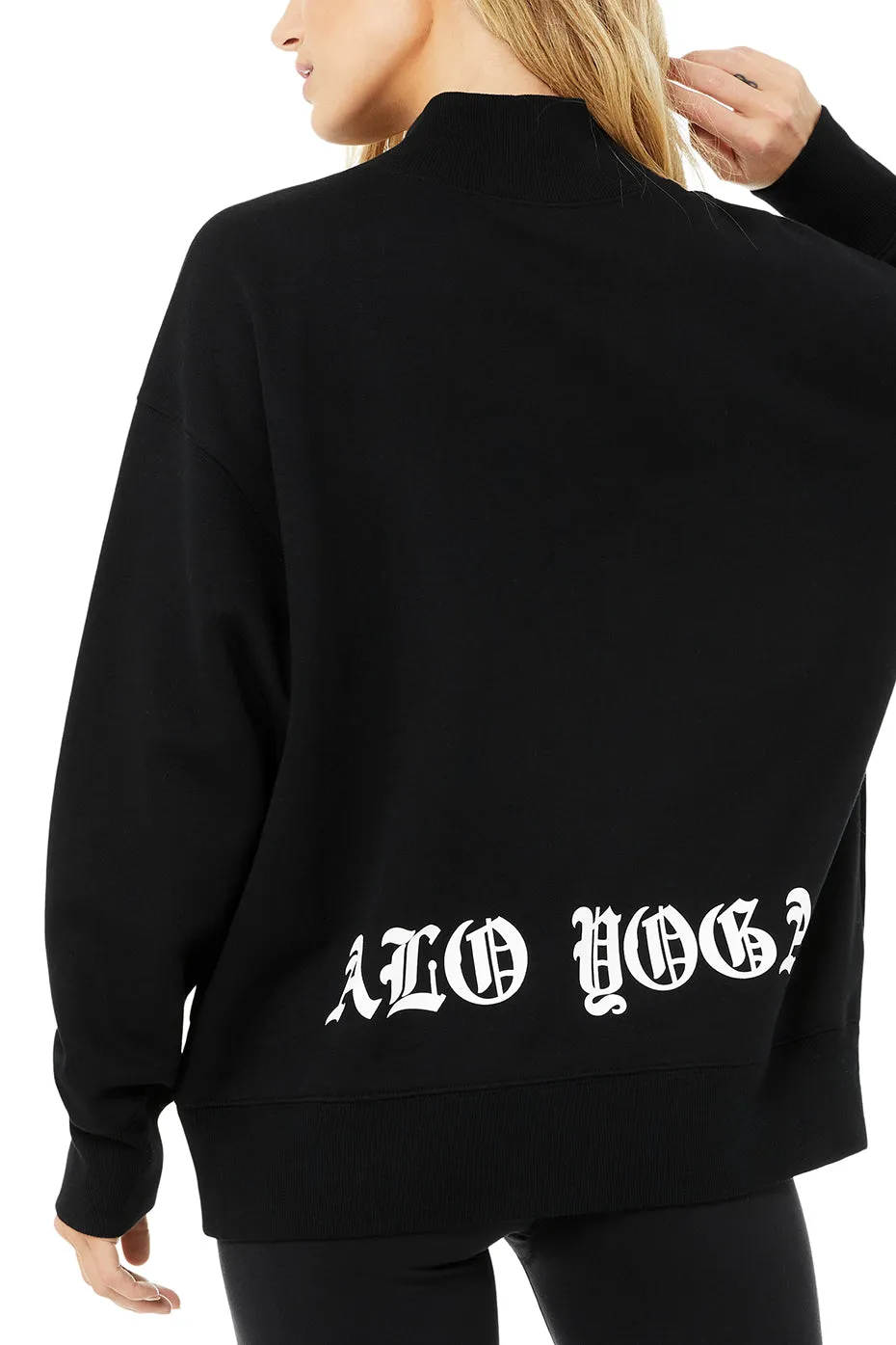 Graphic Refresh Pullover - Black/White