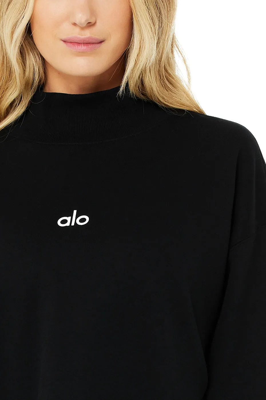 Graphic Refresh Pullover - Black/White