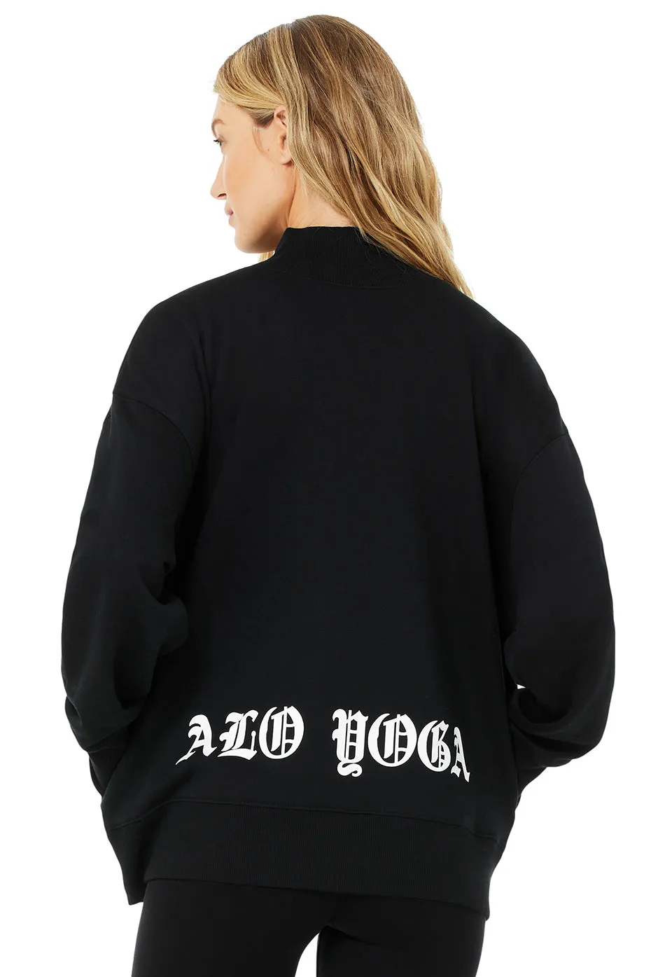 Graphic Refresh Pullover - Black/White