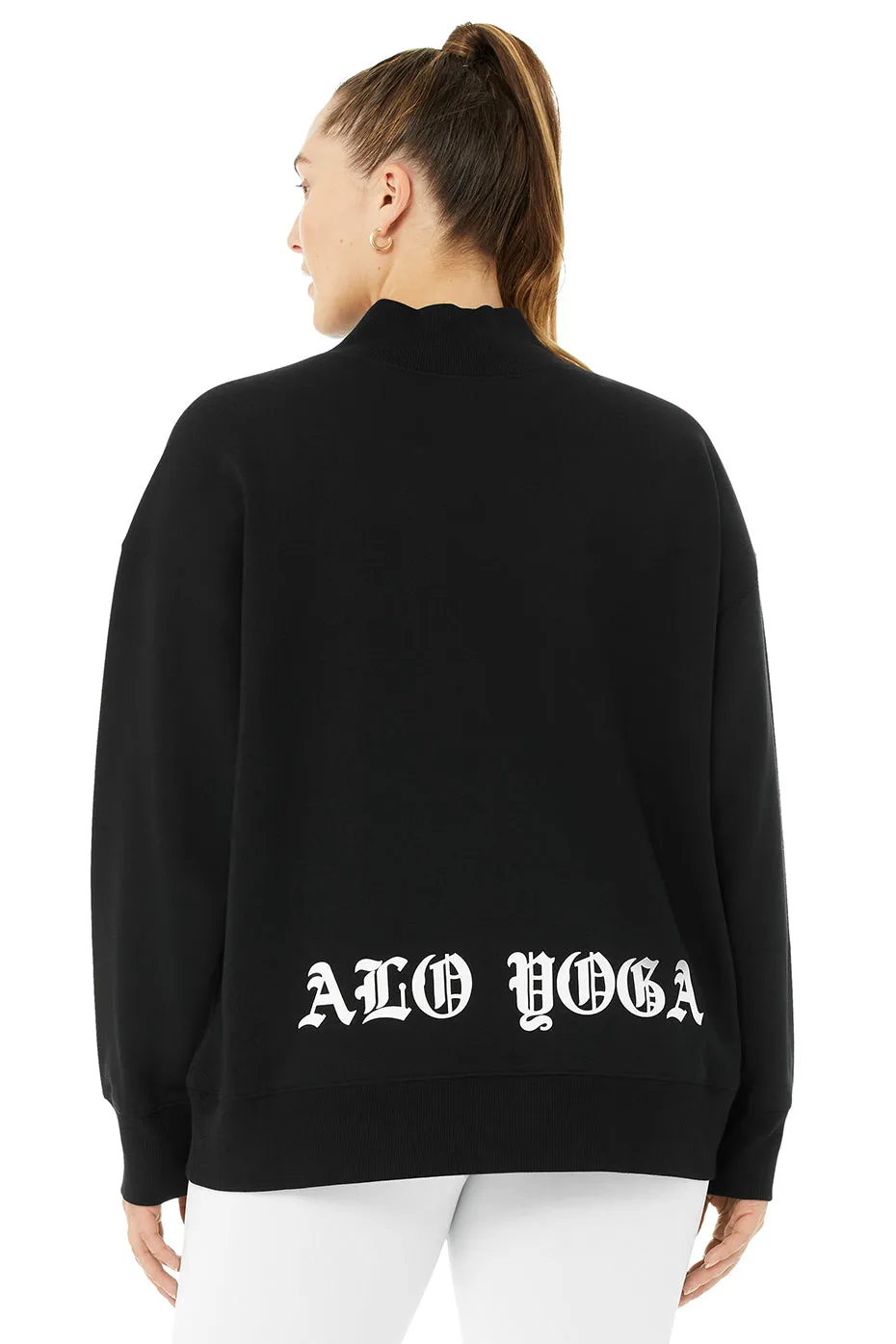 Graphic Refresh Pullover - Black/White