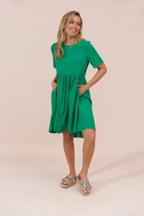 Hayman Dress - Green - Seconds
