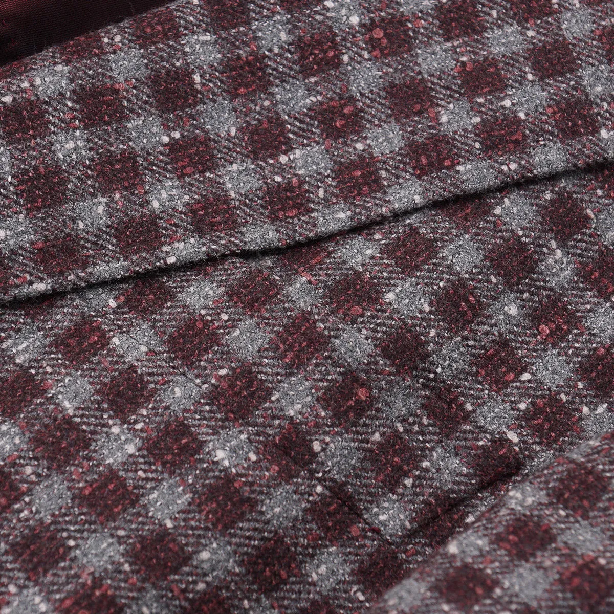 Isaia Extra-Slim Donegal Wool Sport Coat