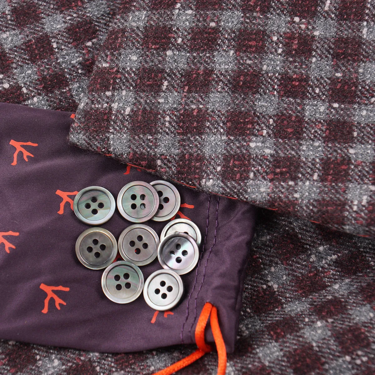 Isaia Extra-Slim Donegal Wool Sport Coat
