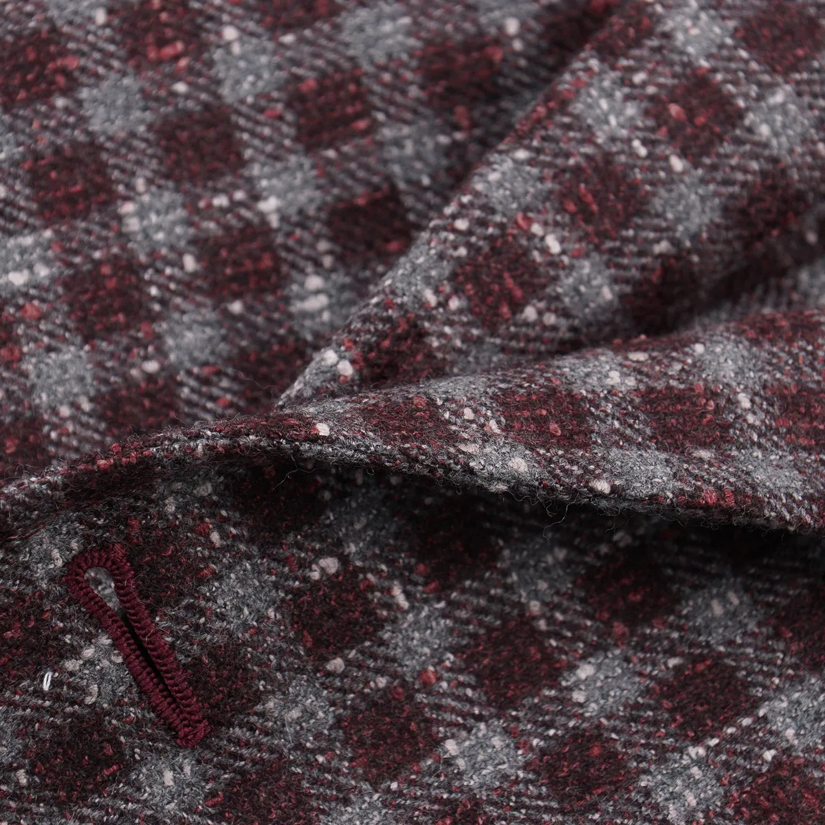 Isaia Extra-Slim Donegal Wool Sport Coat