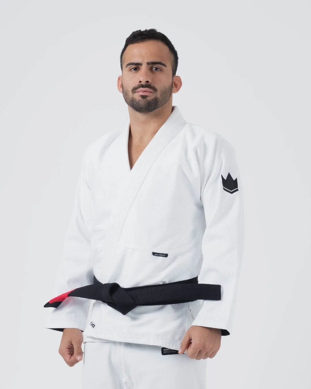 Kimono Brazilian Jiu Jitsu KINGZ Kore V2 Gi - Alb ( Centura Alba Inclusa )