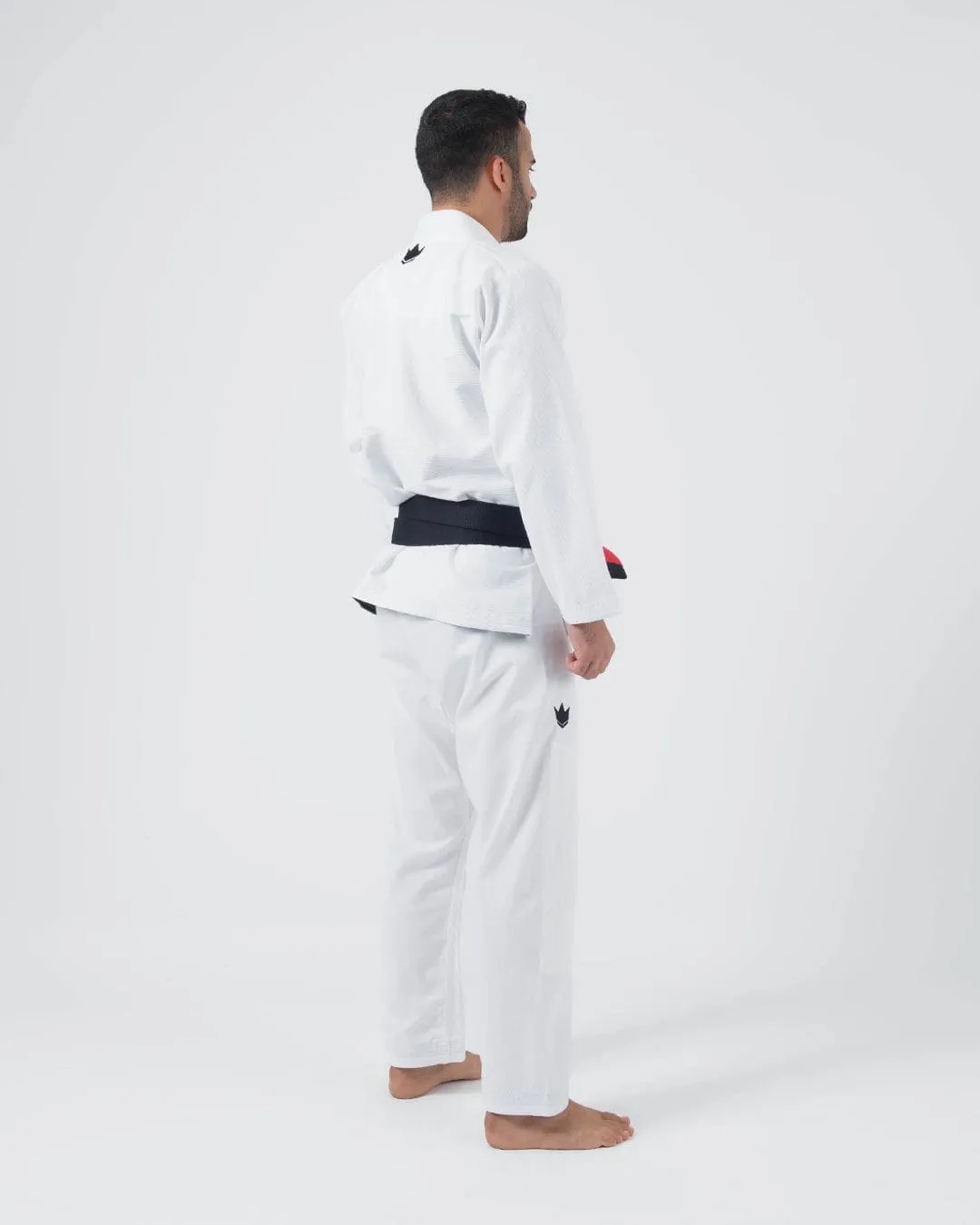 Kimono Brazilian Jiu Jitsu KINGZ Kore V2 Gi - Alb ( Centura Alba Inclusa )