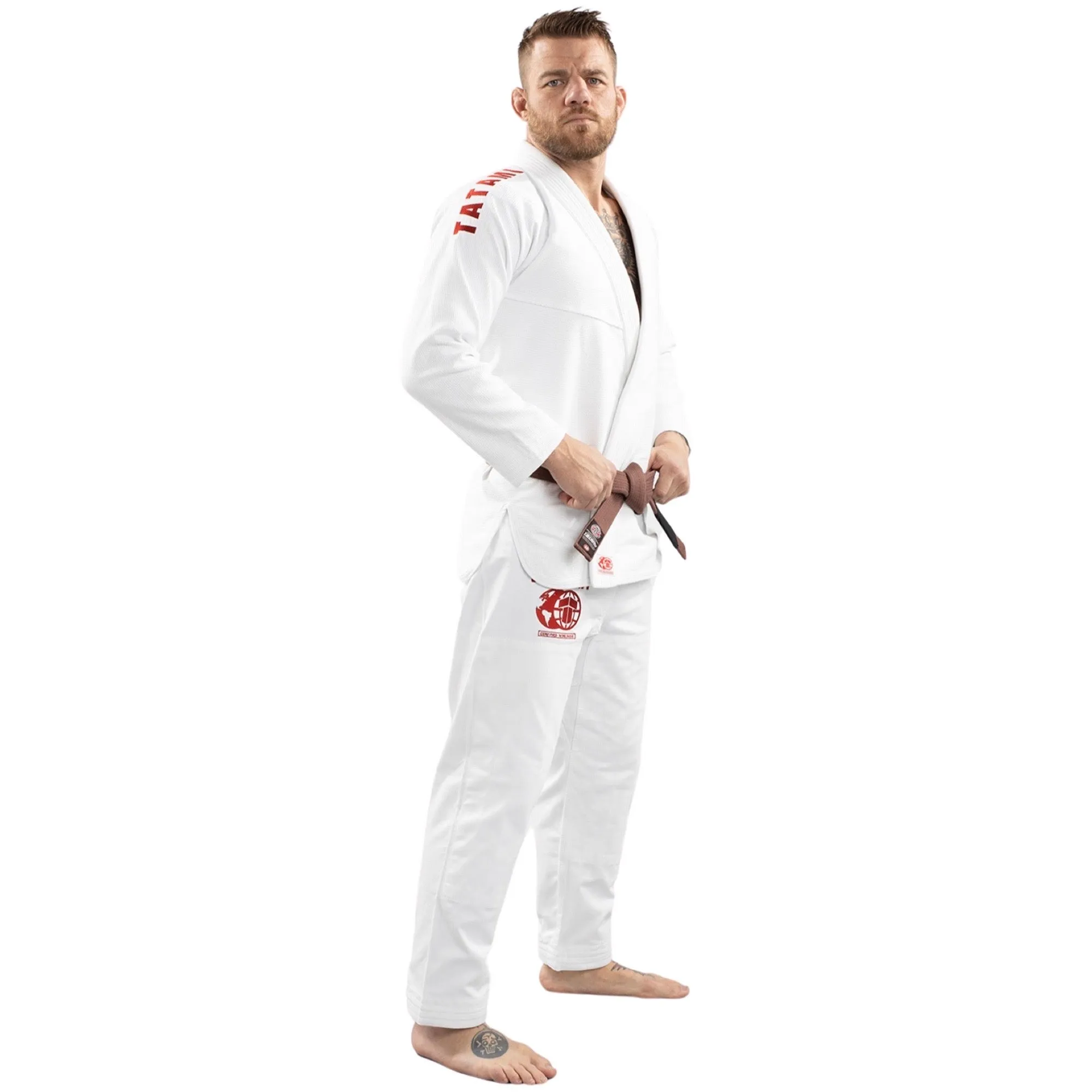Kimono Brazilian Jiu Jitsu TATAMI Raid BJJ Gi - Alb