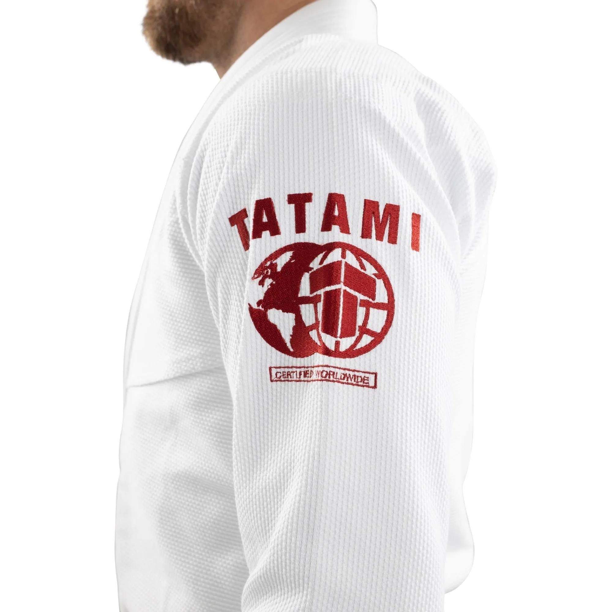 Kimono Brazilian Jiu Jitsu TATAMI Raid BJJ Gi - Alb