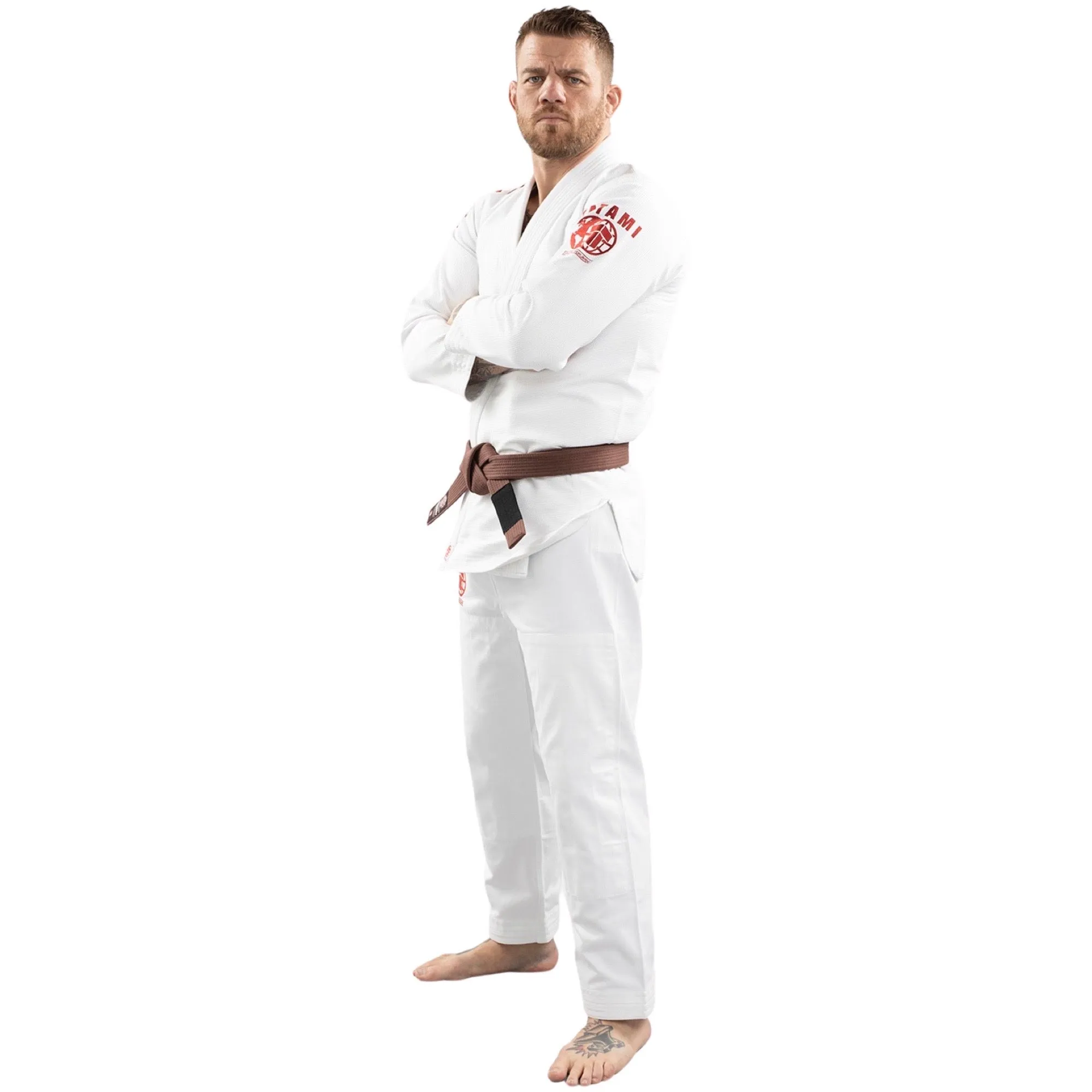 Kimono Brazilian Jiu Jitsu TATAMI Raid BJJ Gi - Alb