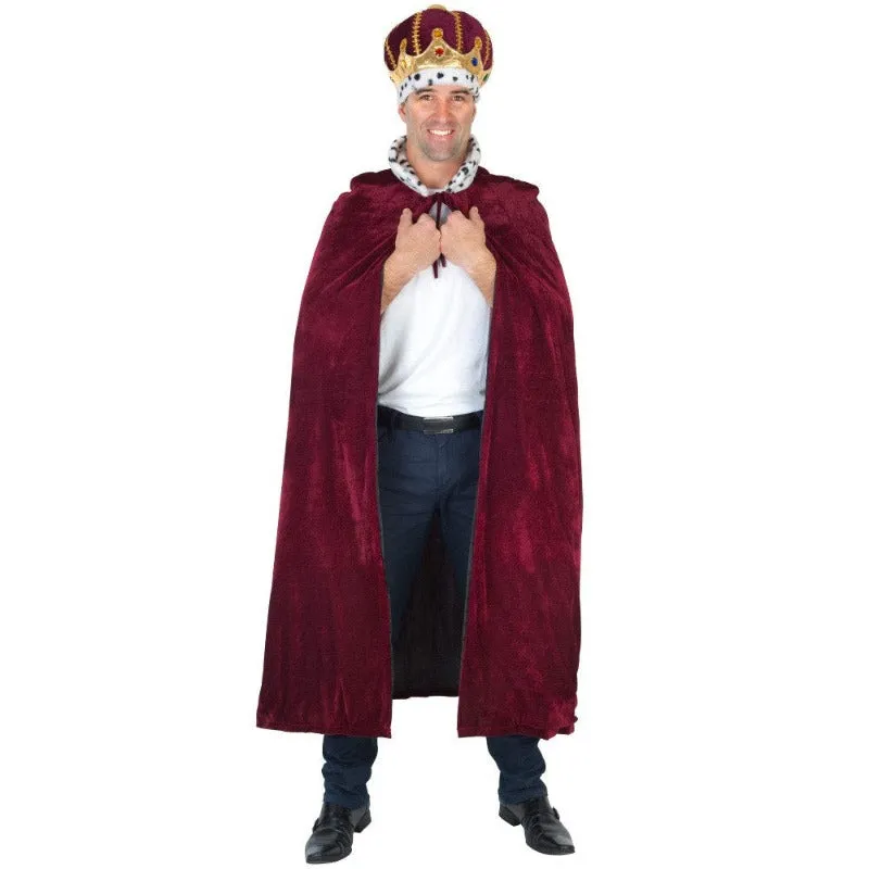 Kings Cape with Snow Leopard Trim