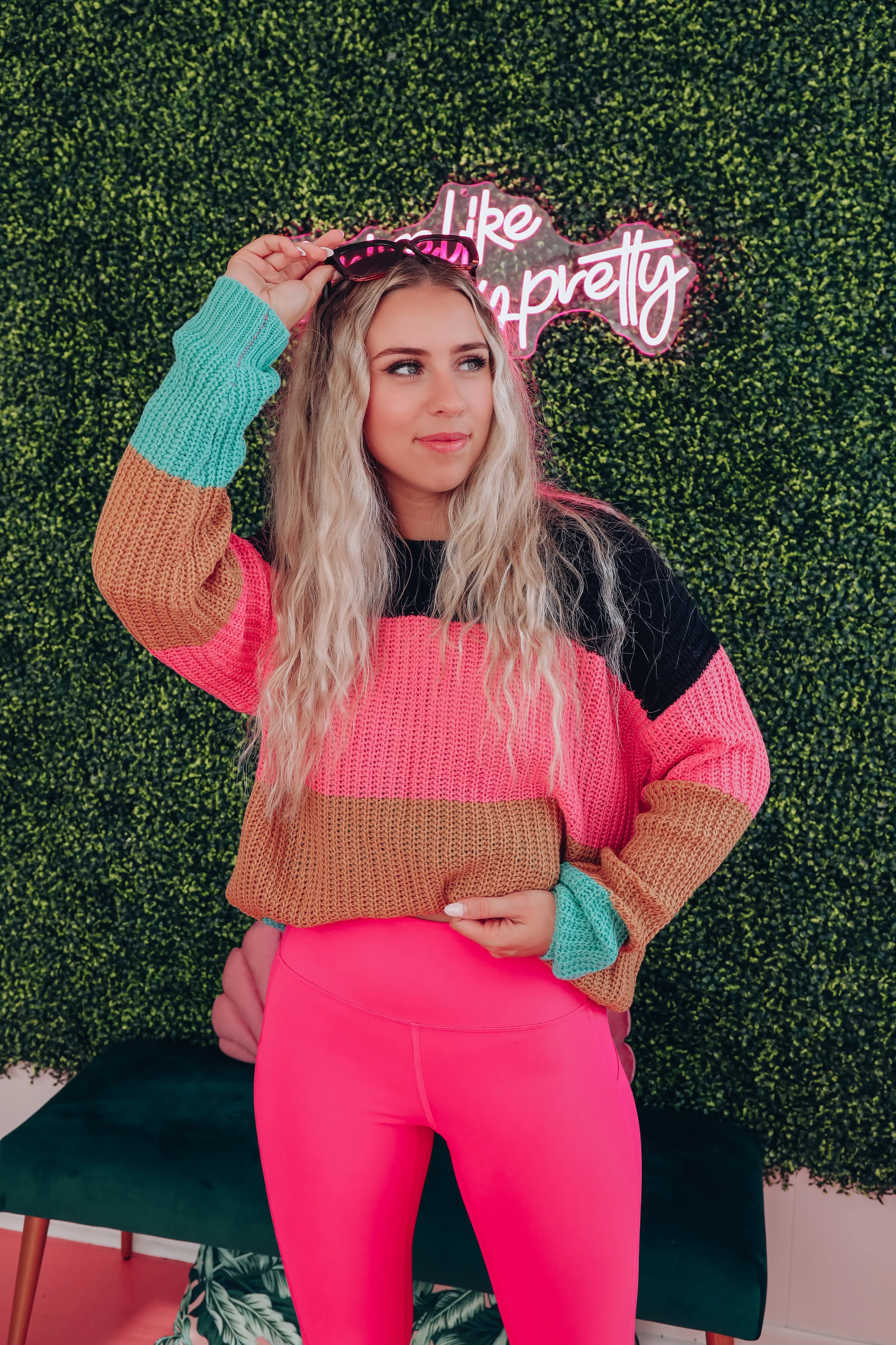 Let's Get Cozy Striped Sweater