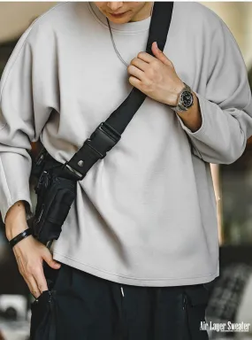 Maden Men's Oversize 340G Sweatshirts Long sleeve Top Casual Pullover Sweatershirt Fashion Outerwear Hip Hop Loose Sold Hoodies