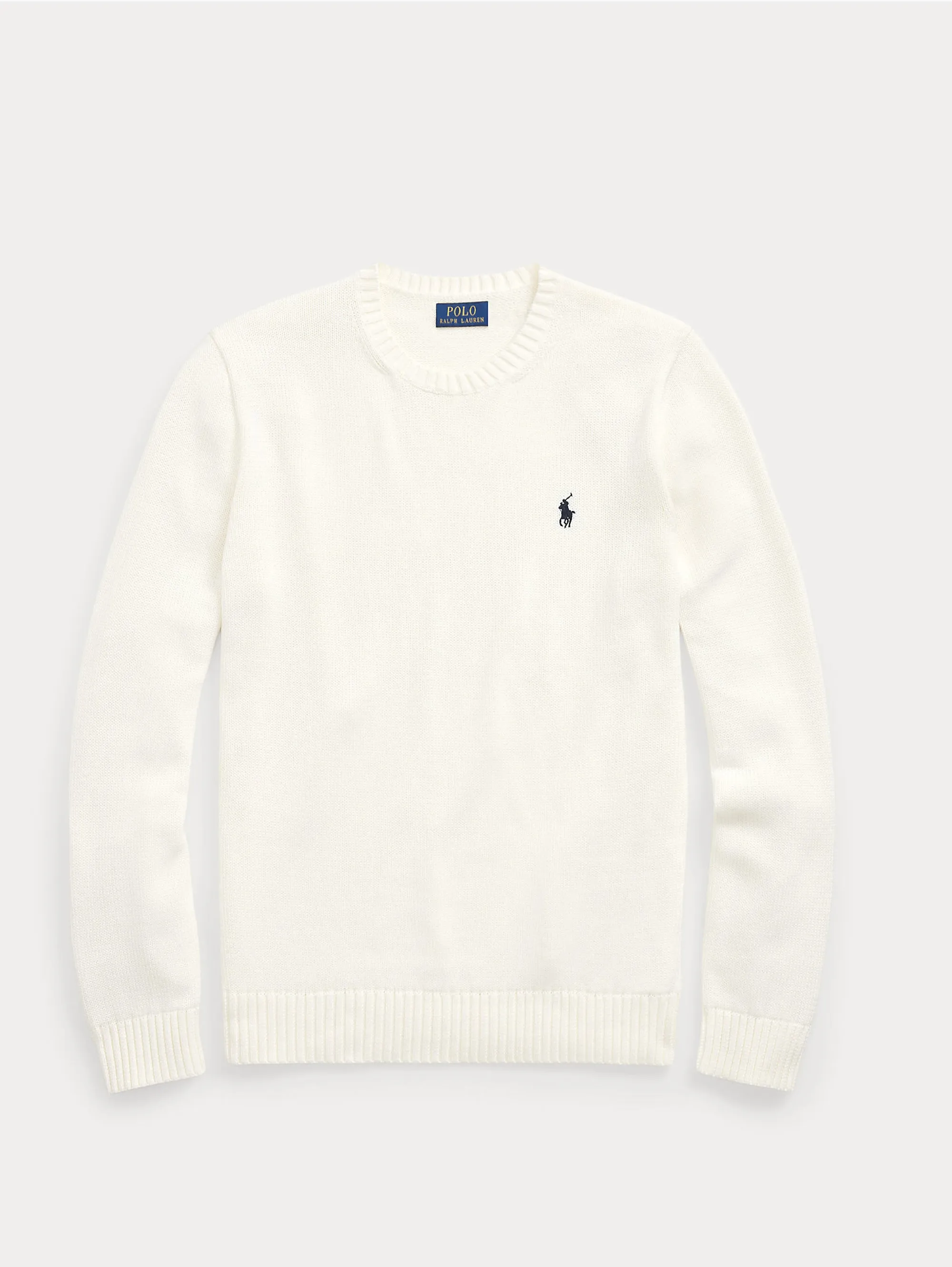 Maglia Girocollo Regular Fit Bianco