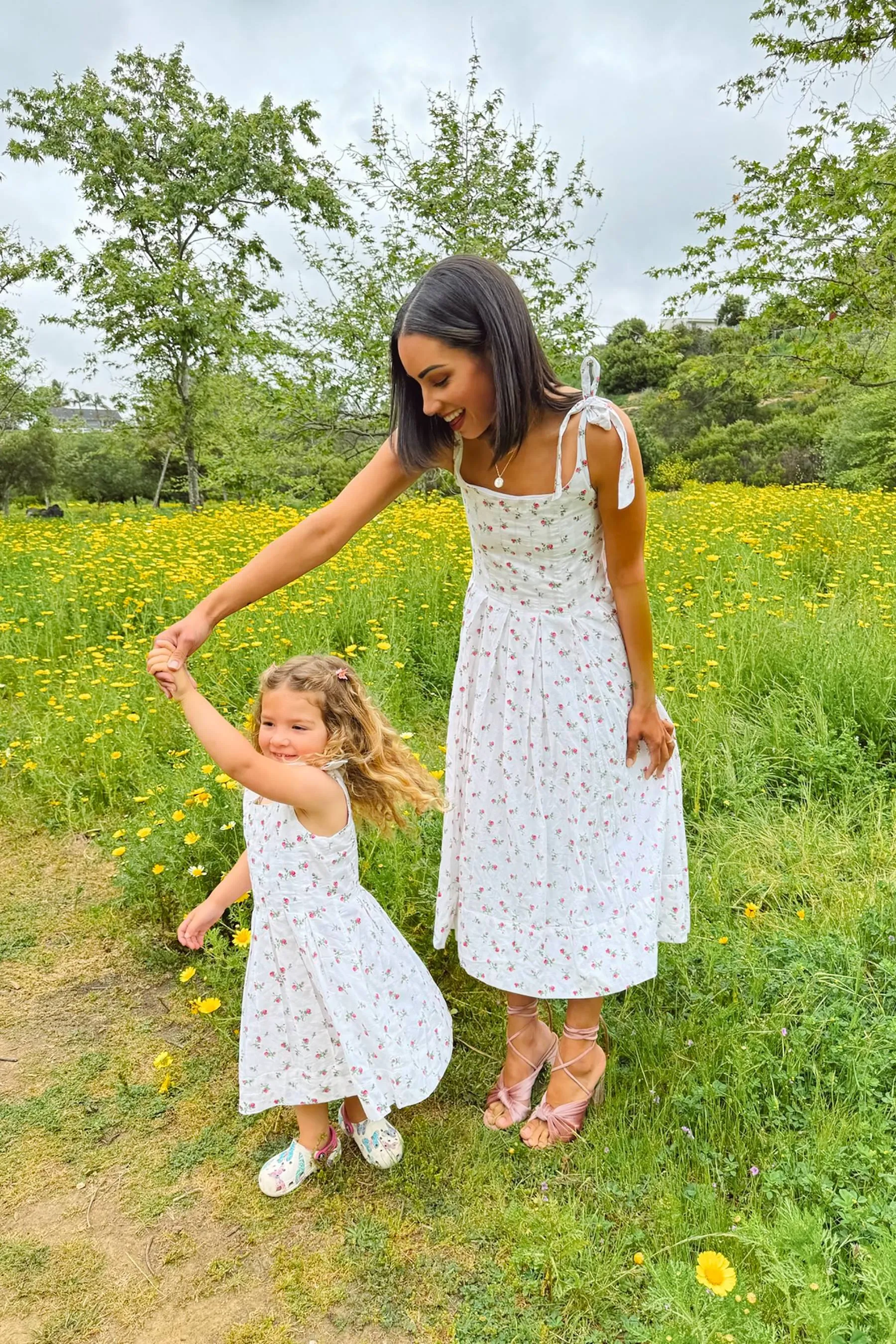 Maisie Dress Peony Blossom