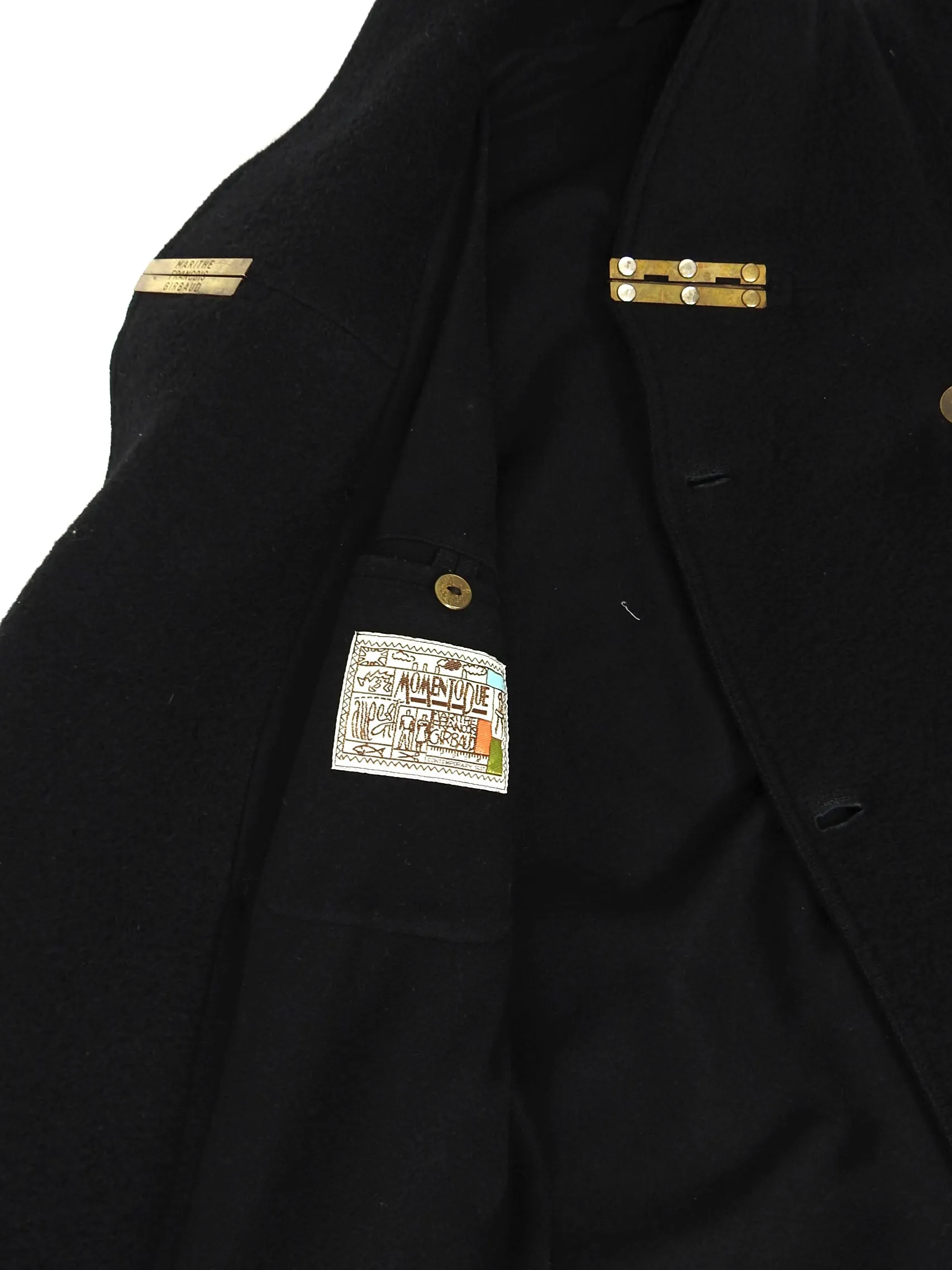 Marithe   Francois Girbaud Wool Coat Black XL