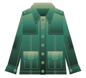 Men's Fashion Cotton Military Jacket