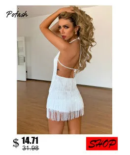 Mesh Solid Bow Mini Dress Women Layered Strapless Ball Gown Sexy Party Club Dress Backless Summer Dress
