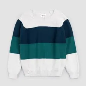 Miles Winter Mix Color Block Sweater