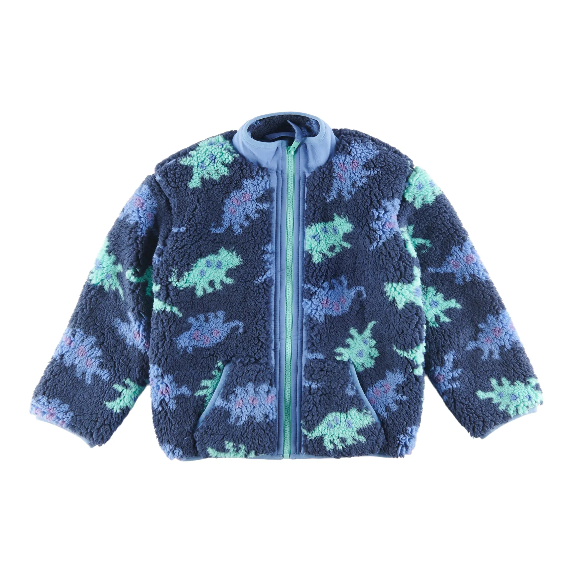 MONKEY BARS Toddler Boy's Printed Sherpa Jacket