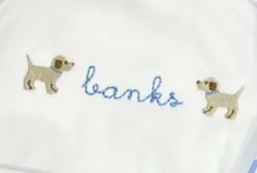 Monogrammed PUPPY Jersey Rollneck Sweater