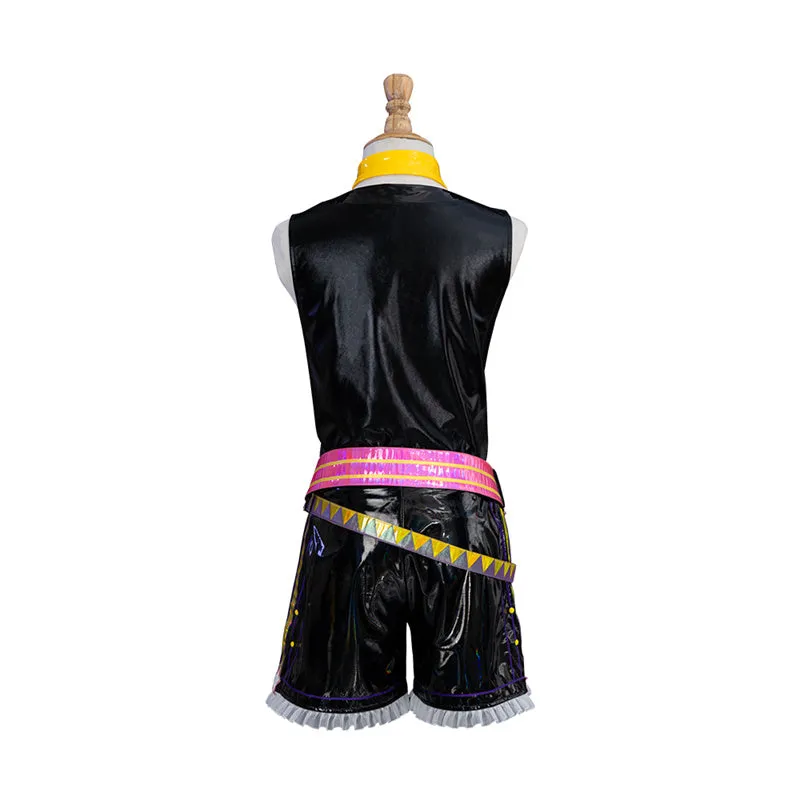 Muse Dash Len Cosplay Muse Dash Hatsune Miku Collaboration Kagamine Len Costume Halloween Outfit
