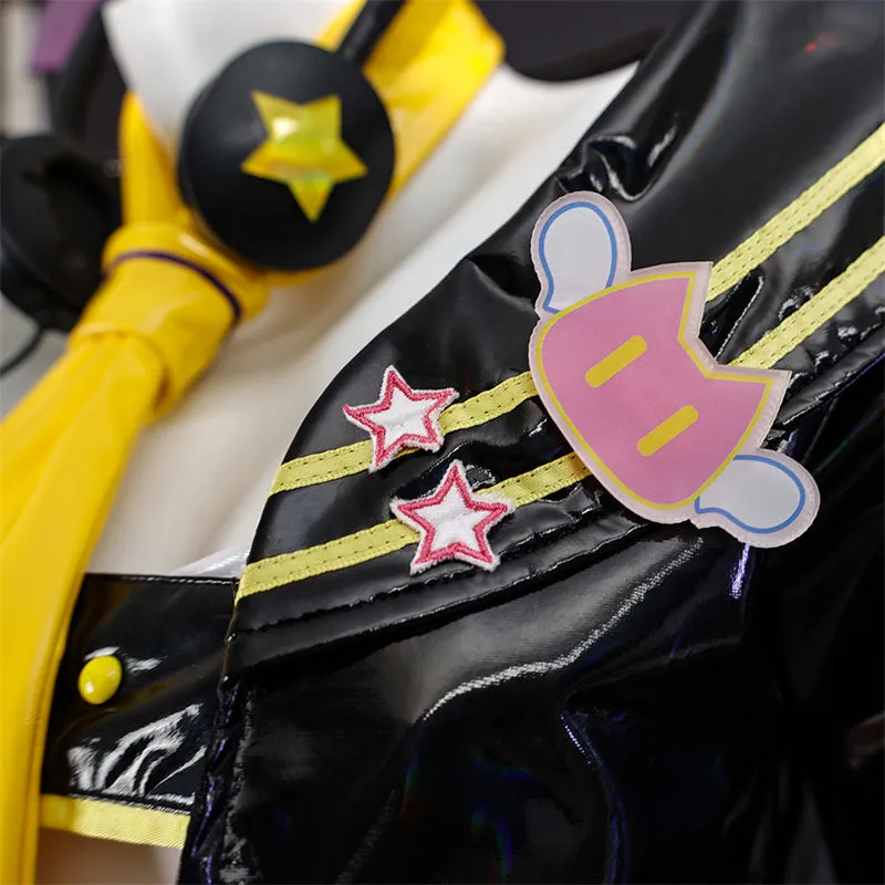 Muse Dash Rin Cosplay Costume Muse Dash Hatsune Miku Collaboration Kagamine Rin Uniform Halloween Suit