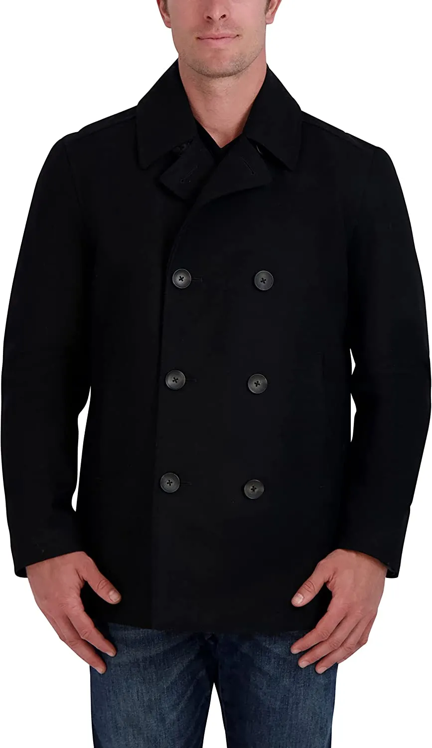 Nautica Military Men's Classic Double Breasted Peacoat