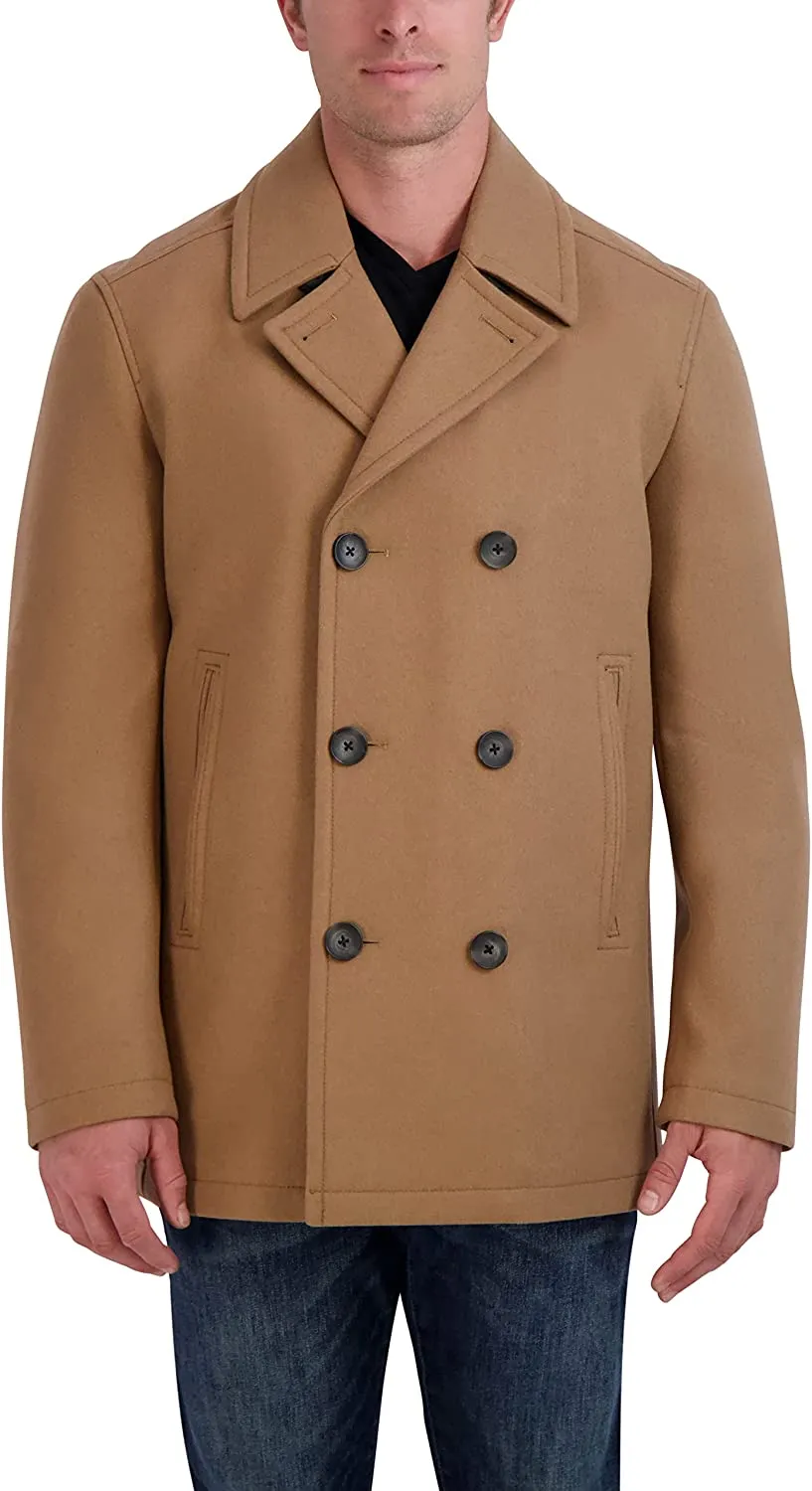 Nautica Military Men's Classic Double Breasted Peacoat