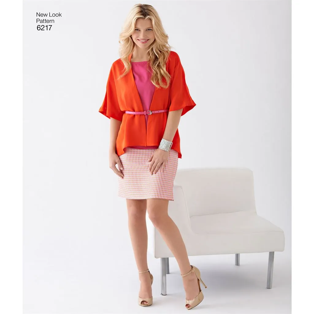 New Look Pattern 6217 Misses' Separates