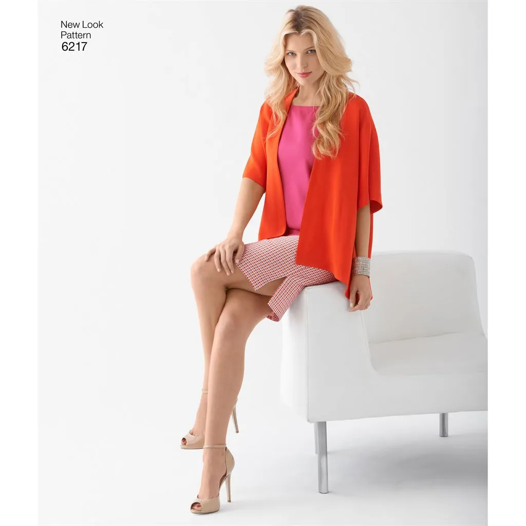 New Look Pattern 6217 Misses' Separates