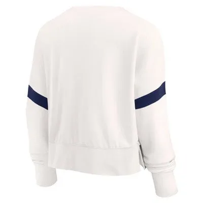 New - NFL New England Patriots Women's Primary Antique Fleece Sweartshirt, M