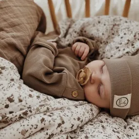 Organic Rib Sweatshirt - Caramel