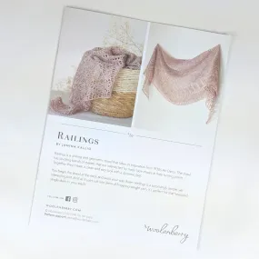Pattern - Railings, by Janina Kallio, ready to ship