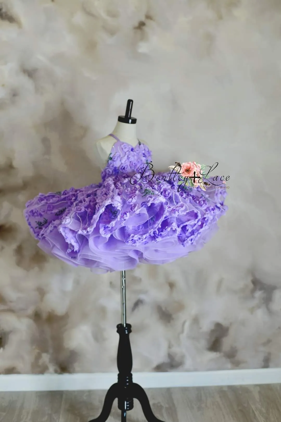 Petal "Eva" Petal Length Dress  Cape (4 Year-Petite 5 Year)