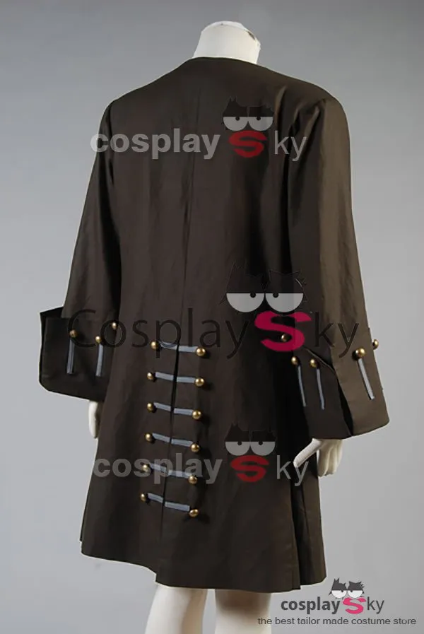 Pirates Brown Jacket Coat Costume